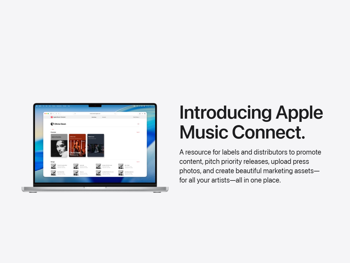 Apple Music Connect é relançado como centro global para editoras e promete acelerar lançamentos na plataforma